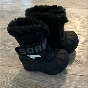 Sorel Black Winter Boots